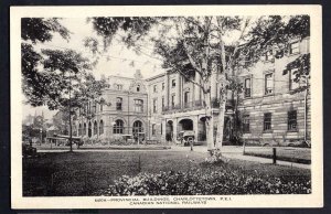 PEI CHARLOTTETOWN Provincial Buildings Canadian National Railways Photo Tex - WB