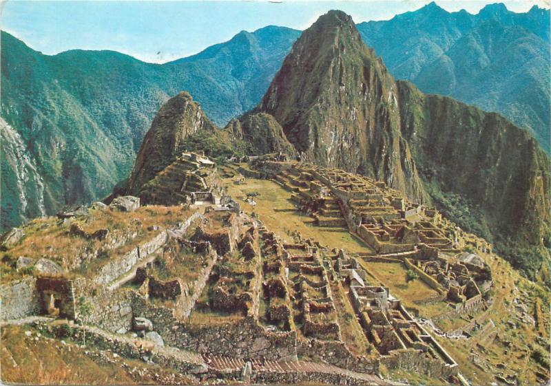 Peru Machupicchu panoramic view