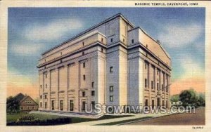 Masonic Temple - Davenport, Iowa IA