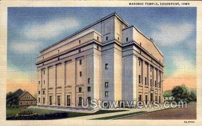 Masonic Temple - Davenport, Iowa IA