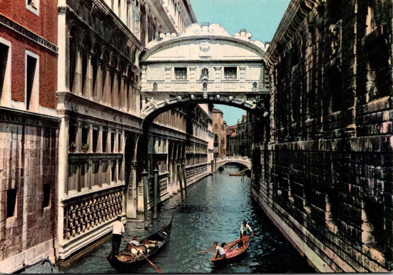 Italy Venezia Venice Ponte del Sospirl sighs Bridge