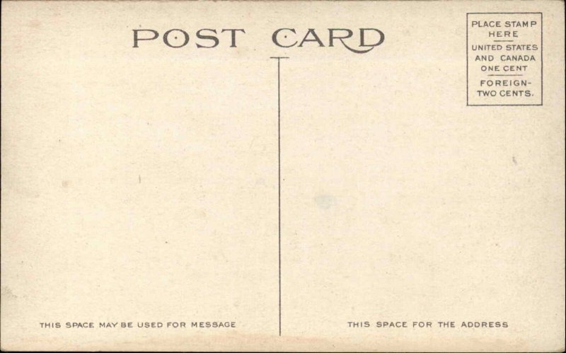 Battleship U.S.S. North Dakota c1910 Vintage Postcard