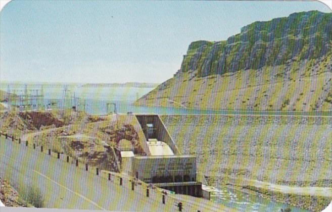 Wyoming Boysen Dam and Reservoir On The Wind River