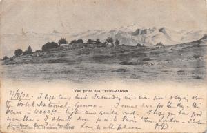VUE PRISE des TREIZE ARBRES FRANCE~A HERCOURT EDITEUR POSTCARD 1904