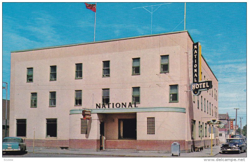 National Hotel, Hanna, Alberta, Canada, 40´s-60´s