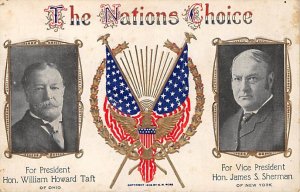 For President William Howard Taft For Vice President James S. Sherman View Po...