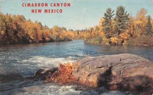 NM, New Mexico    CIMARRON CANYON VIEW  Colfax County    1967 Chrome Postcard