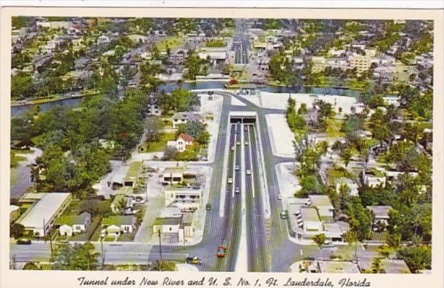 Florida Fort Lauderdale Tunnels Under New River and U S No 1