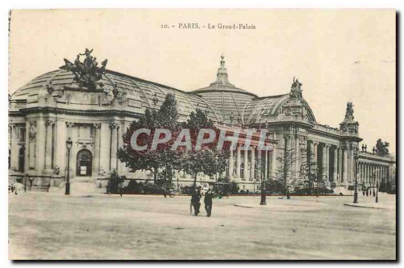 Old Postcard Paris Grand Palais