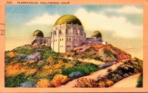 California Los Angeles Griffith Observatory Planetarium 1948