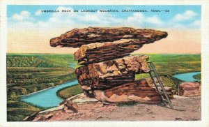 USA Umbrella Rock on Lookout Mountain Chattanooga Tennessee 06.26