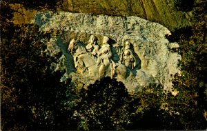 Georgia The Stone Mountain Memorial Carving