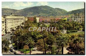 Nice - the outdoor theater Gardens Au Fond Casino Municipal - Old Postcard