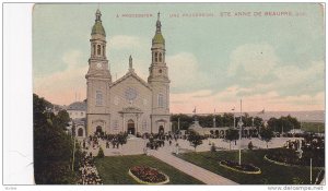 A Procession, Ste. Anne De Beaupre, Quebec, Canada, 1900-1910s