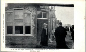 1906 De Reizende Man Kloosterzande Zeeland Netherlands Dutch Postcard