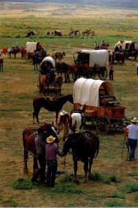 Wyoming Covered Wagons