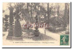 Foret Meudon Bellevue Old Postcard L & # 39ermitage Villebon