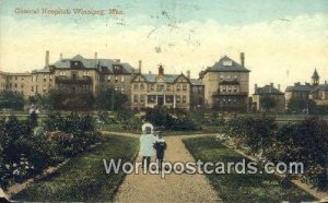 General Hospital Winnipeg, Manitoba Canada 1913 