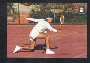 OLYMPIC TENNIS MATCH OLYMPICS BJORN BORG SWEDEN POSTCARD