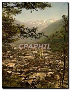 Modern Postcard The Pyrenees Luchon General view