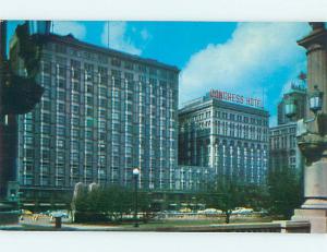Unused 1950's OLD CARS & PICK - CONGRESS HOTEL Chicago Illinois IL Q5475@