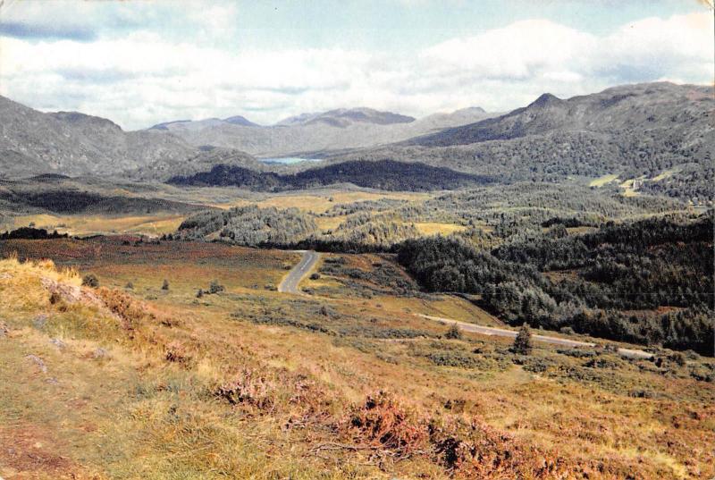 uk1794 the trossachs perthshire scotland real photo uk