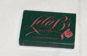 The Crockett Hotel Lela B's San Antonio Texas Matchbox