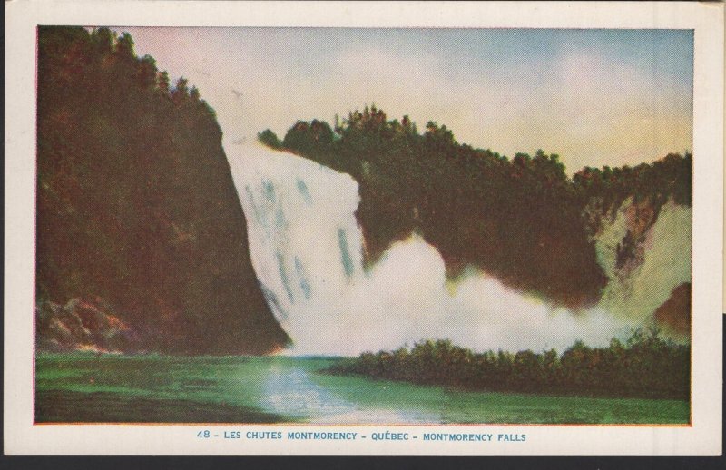 Canada Les Chutes Montmorency - Quebec - Montmorency Falls ~ WB