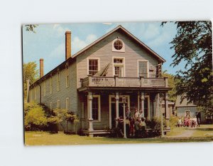 Postcard Menlo Park Greenfield Village Dearborn Michigan USA