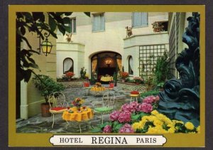 France Hotel Regina La Cour Jardin Place Pyramides Paris Postcard Carte Postale