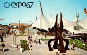 Montreal Expo67 Pavilion Of Federal Republic Of Germany