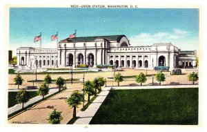 Postcard DC -  Union Station Washington DC