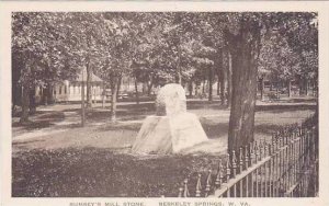 West Virginia Berkeley Springs Rumseys Mill Stone Albertype