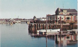 A Typical Harbor Scene in Kennebunkport Maine