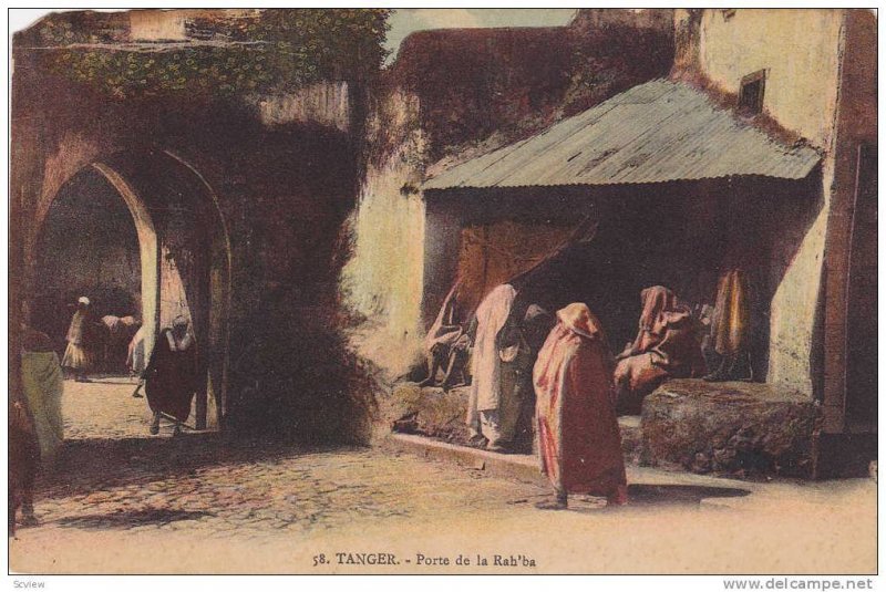 Porte De La Rah'ba, Tanger, Morocco, Africa, 1900-1910s