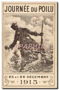 Old Postcard Army Day hairy December 1915