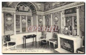 Old Postcard Rambouillet Chateau La Bathroom Napoleon 1st