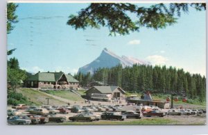 Lodge & Lower Terminal, Mt Norquay Cablelift, Banff National Park, 1971 Postcard