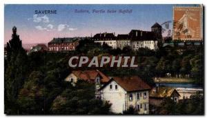 Old Postcard Zabern Saverne Party bein schloss