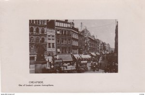 LONDON , England , 1900-10s ; Cheapside