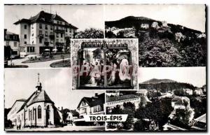 Old Postcard Trois Epis rest Center General Views Apparition Chapel