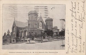 Postcard Epiphany Cathedral Sioux City IA