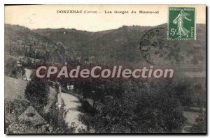 Postcard Old Donzenac Les Gorges Du Maumont