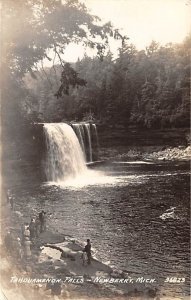 Tahouamenon Falls Real Photo - Newberry, Michigan MI  