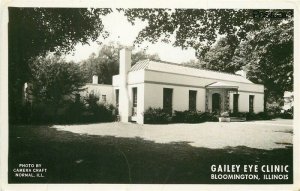 IL, Bloomington, Illinois, Galley Eye Clinic, Camera Craft, RPPC