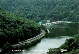 Trains Amtrak's Cardinal In The New River Gorge West Virginia