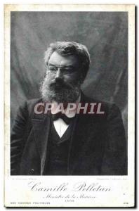 Old Postcard Camille Pelletan Minister of the Navy in 1904