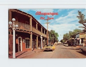 Postcard Old Town, Albuquerque, New Mexico