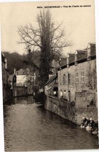 CPA QUIMPERLÉ-Vue de l'Isole en amont (188769)