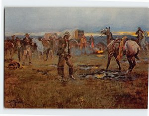 Postcard When Horses Talk War Theres Small Chance for Peace By Russell MT USA